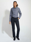 Performance Button-Down Long Sleeve - Steel Grey/Light Stone