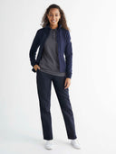 Zip Front Fleece Jacket - Navy