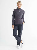 Textured 1/4-Zip Pullover - Iron Grey