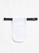 Server Pouch with Web Belt - White/Black
