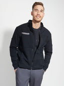 Flame Resistant Zip Front Fleece - Black