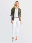 Jordan Ankle Pant - White