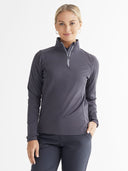 Textured 1/4-Zip Pullover - Iron Grey