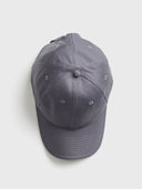 Unstructured Sandwich Bill Cap - Charcoal/White