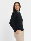 Porter Crewneck Sweater - Black