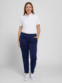 Ladies Tricot Track Jogger - True Navy