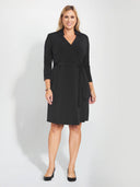 Diana Wrap Dress - Black