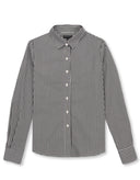 Classic Gingham Blouse - Black
