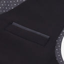 James Vest  with Chest Pocket - Black