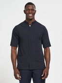 SS Bellman Jacket with Nehru Collar - Navy