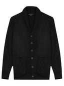 Shawl Cardigan Sweater - Black