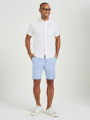 Mason Stretch Short - Azure
