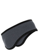 Two-Color Fleece Headband - Midnight Heather