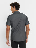 James Short Sleeve Shirt - Indigo Grey
