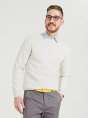 Fleece Crew - Oatmeal Heather