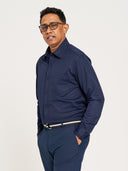 X1 Performance Knit Shirt Long Sleeve - Dark Navy