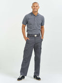 Cotton Pique Polo - Steel Grey