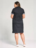 Stylo Dress - Black / Heather Grey
