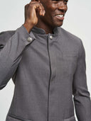 Solid Knit Tie - Seafoam