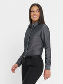 Essential Blouse - Grey Chambray