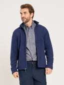 Essential Full Zip Fleece Jacket - True Navy