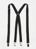 Clip-End Suspenders - Black