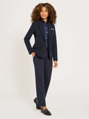 Classic Blouse - Navy Jet
