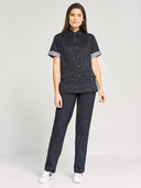 Stylo Tunic - Black/Grey