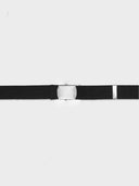Military Buckle Web Belt - Black