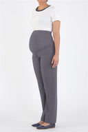 Jordan Maternity Straight Leg Pant - Empire Grey