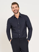 Printed James Dress Shirt - Fresh Dot
