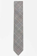 Criss Cross Tie - Light Grey