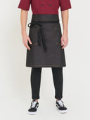 Spunk Waist Apron - Black Cat Denim