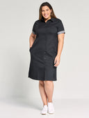 Stylo Dress - Black / Heather Grey