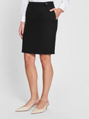 Classic Pencil Skirt - Black