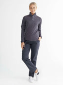 Textured 1/4-Zip Pullover - Iron Grey
