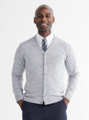 Rogers Cardigan Sweater - Heather Grey