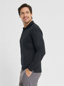 Dri-Fit Performance Polo Long Sleeve - Black