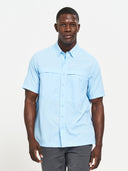 Short Sleeve UV Daybreak Shirt - Light Blue