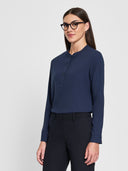 Aliza Blouse - Jet Navy