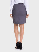 Classic Pencil Skirt - Empire Grey