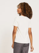 Panel Blouse - Cream