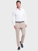 X1 Performance Knit Shirt Long Sleeve - White