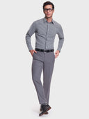 James Gingham Shirt - Black