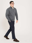 1/4-Zip Sweater - Charcoal Heather