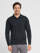 Dri-Fit Performance Polo Long Sleeve - Black