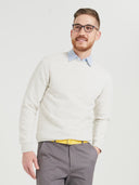 Fleece Crew - Oatmeal Heather