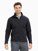 Essential Full Zip Fleece Jacket - Black