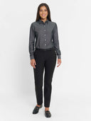 Essential Blouse - Grey Chambray