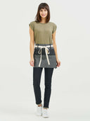 Beltway Waist Apron - Pinstripe Denim